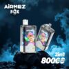 Airmez FOX 80K 2W1 e-papieros | Airmez FOX 80K PUFFS 2w1