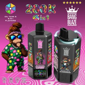 Bang Blaze 200K 6W1 e-papieros | Bang Blaze 200K Puffs 6w1