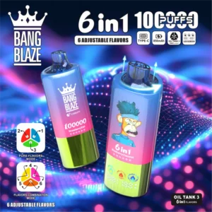 Bang Blaze 100K 6W1 e-papieros | Bang Blaze 100k Puffs 6w1