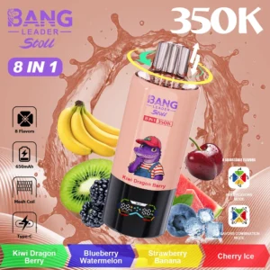 Bang Leader 350K 8w1 e-papieros | Bang Leader 350K Puffs 8w1