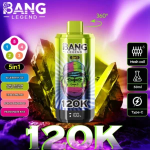 Bang Legend 120K 5W1 e-papieros | Bang Legend 120K 5w1